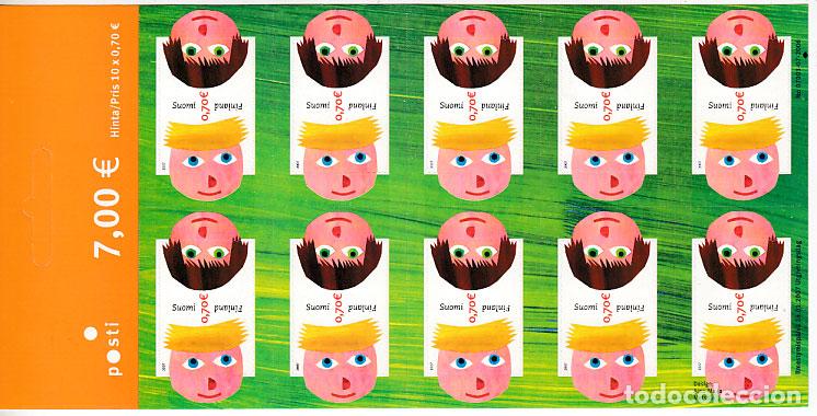 Francobolli: Finlandia - Correo 2007 Yvert 1793 Mini Pliego de 10 sellos ** Mnh San Valentin