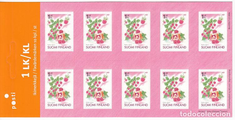 Francobolli: Finlandia - Correo 2007 Yvert 1826 Mini Pliego de 10 sellos ** Mnh Flores