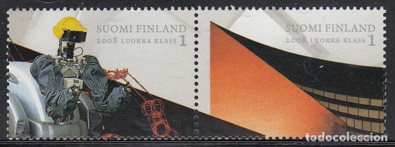 Francobolli: Finlandia - Correo 2008 Yvert 1846/47 ** Mnh Centenario de la Universidad de Tec