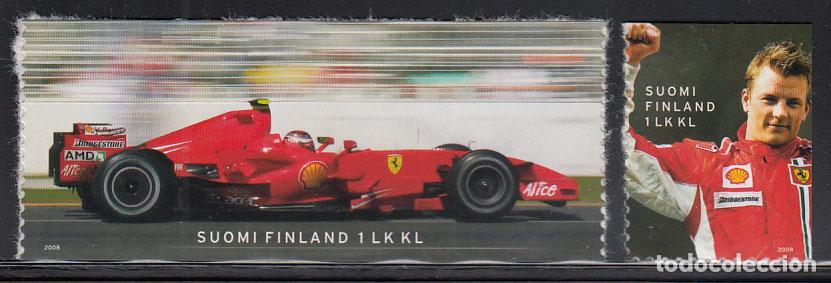 Francobolli: Finlandia - Correo 2008 Yvert 1900/1 ** Mnh Deportes - Campeon del Mundo de Form