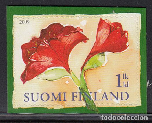 Francobolli: Finlandia - Correo 2009 Yvert 1964 ** Mnh Flores Navidad