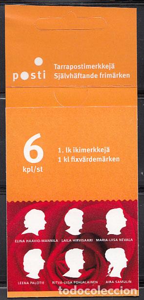 Francobolli: Finlandia Correo 2010 Yvert 1993 Carnet ** Mnh Personajes - Mujeres Finlandesas
