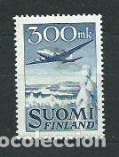 Timbres: Finlandia - Aereo Yvert 3 * Mh Avi&oacute;n