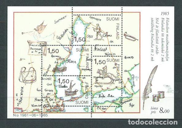 Timbres: Finlandia - Hojas Yvert 1 ** Mnh Barcos