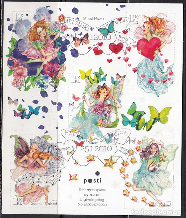 Timbres: Finlandia - Hojas Yvert 55 usado - San valentin