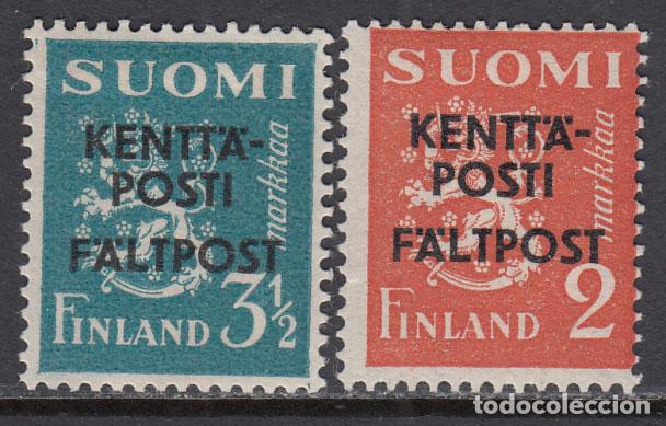 Timbres: Finlandia - Mililtares Yvert 2/3 * Mnh