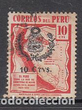 Timbres: Peru - Correo 1943 Yvert 387 o