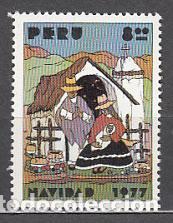 Timbres: Peru - Correo 1977 Yvert 627 ** Mnh Navidad