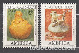 Timbres: Peru - Correo 1989 Yvert 913/4 ** Mnh Upaep