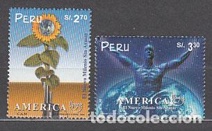 Stamps: Peru - Correo 1999 Yvert 1211/2 ** Mnh Upaep
