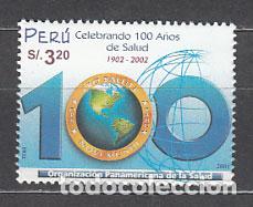 Stamps: Peru - Correo 2002 Yvert 1298 ** Mnh Medicina