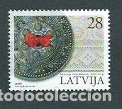 Stamps: Letonia - Correo 2008 Yvert 719 ** Mnh Costumbres Nacionales