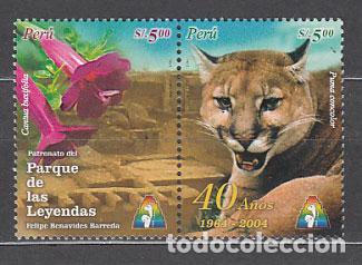 Stamps: Peru - Correo 2005 Yvert 1474/5 ** Mnh Fauna