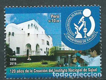 Selos: Peru Correo 2016 Yvert 2112 ** Mnh Instituo Nacional de Salud