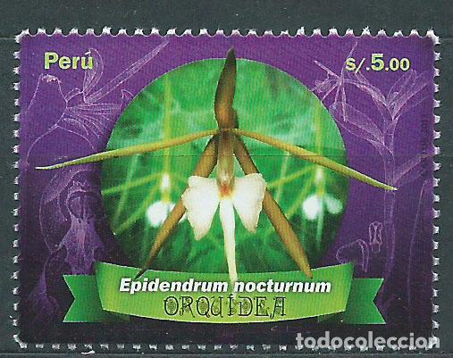 Selos: Peru Correo 2017 Yvert 2166 ** Mnh Orquideas - Flores