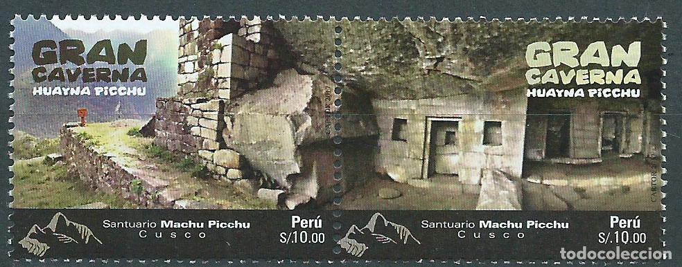 Selos: Peru Correo 2017 Yvert 2157/58 ** Mnh Gran Caverna Santuario Machu Picchu