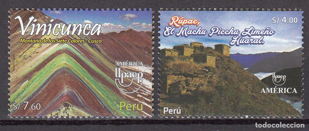 Selos: Peru Correo 2021 Yvert 2230/31 ** Mnh Upaep - Turismo