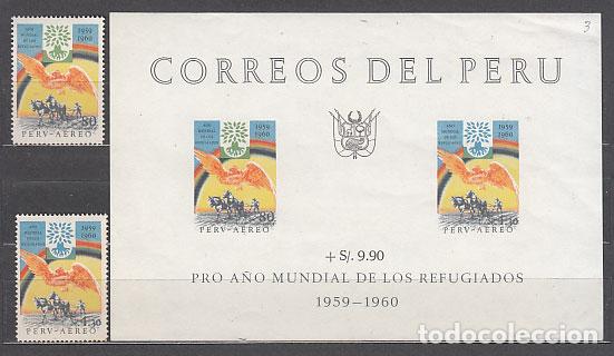 Selos: Peru - Aereo Yvert 157/8+H.3 ** Mnh