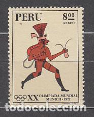 Selos: Peru - Aereo Yvert 321 ** Mnh Deportes. Olimpiadas de Munich