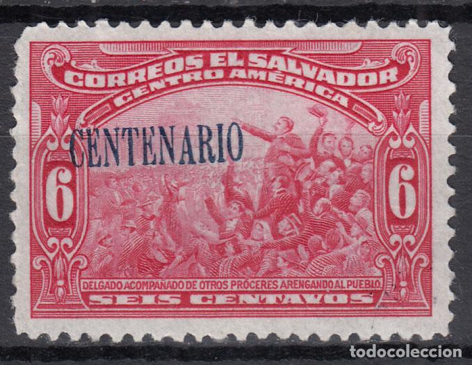 Selos: Salvador - Correo 1921 Yvert 435 (*) Mng