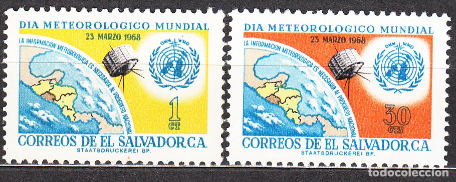Stamps: Salvador Correo 1968 Yvert 727/28 ** Mnh Astro