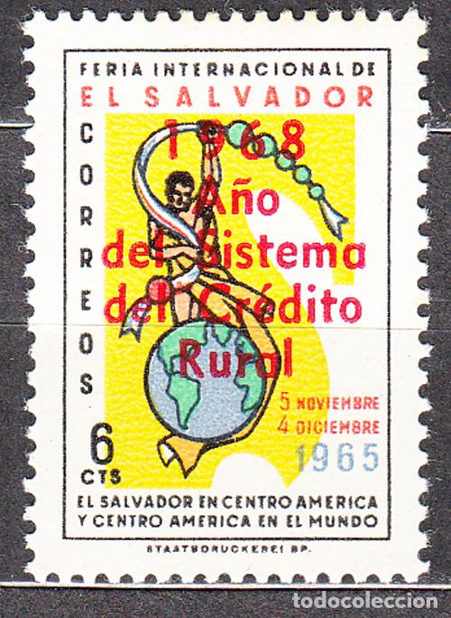 Stamps: Salvador Correo 1968 Yvert 730 * Mh