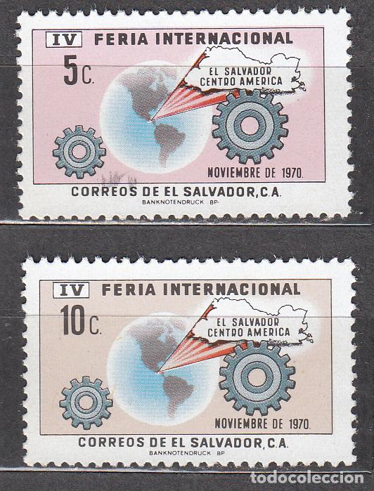 Stamps: Salvador Correo 1970 Yvert 762/63 ** Mnh