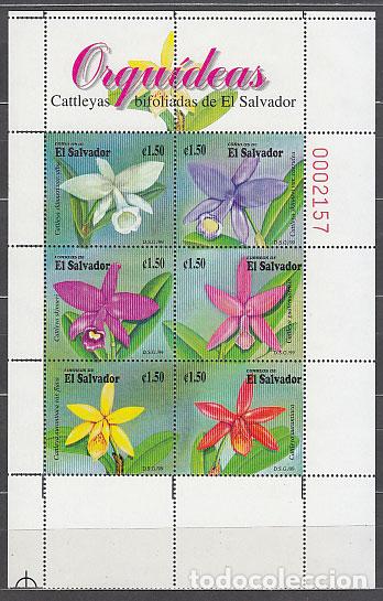 Stamps: Salvador - Correo 1999 Yvert 1411/6 ** Mnh Flores