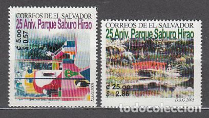 Stamps: Salvador - Correo 2001 Yvert 1481/2 ** Mnh Parque Saburo