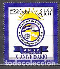 Stamps: Salvador - Correo 2002 Yvert 1516 ** Mnh Escuela nacional