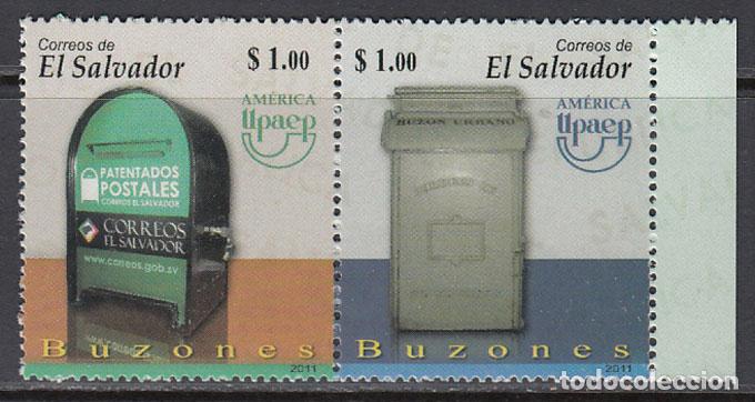Stamps: Salvador - Correo 2011 Yvert 1822/23 ** Mnh Upaep - Buzones