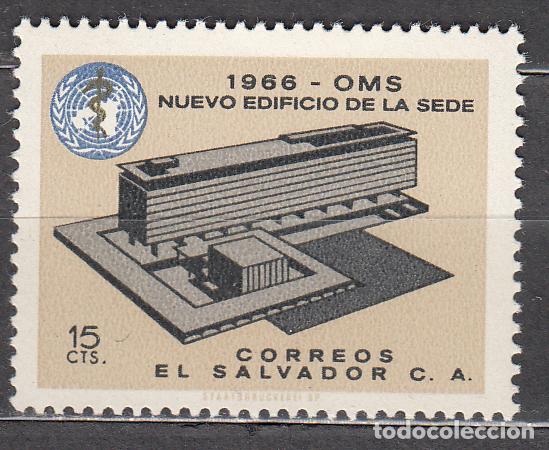 Stamps: Salvador Correo 1966 Yvert 714 ** Mnh Organizaci&oacute;n Mundial de la Salud