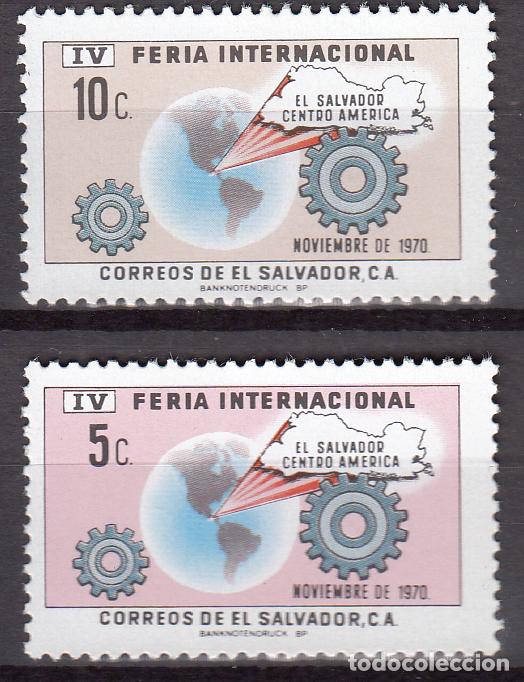 Sellos: Salvador Aereo Yvert 273/74 ** Mnh