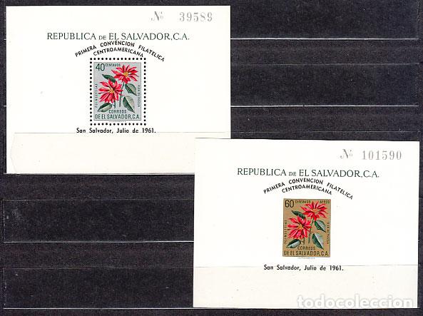 Sellos: Salvador - Hojas Yvert 10/1 ** Mnh Flor de navidad