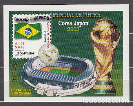 Sellos: Salvador - Hojas Yvert 49 ** Mnh Deportes f&uacute;tbol