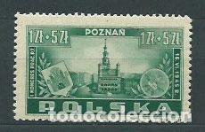 Sellos: Polonia - Correo 1945 Yvert 447 ** Mnh