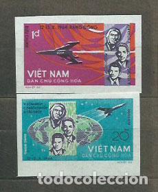 Sellos: Vietnam del Norte - Correo Yvert 417/8 Sin dentar ** Mnh Astro