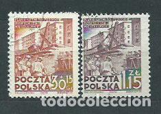 Sellos: Polonia - Correo 1951 Yvert 627/8 usado