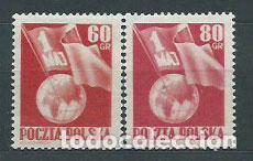 Sellos: Polonia - Correo 1953 Yvert 701/2 ** Mnh