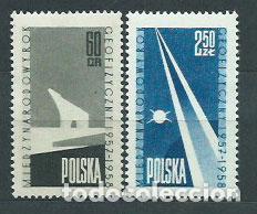 Stamps: Polonia - Correo 1958 Yvert 938/9 ** Mnh