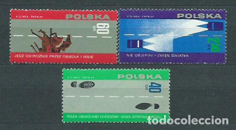 Francobolli: Polonia - Correo 1969 Yvert 1809/11 ** Mnh