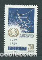 Francobolli: Polonia - Correo 1969 Yvert 1812 ** Mnh OIT