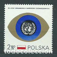 Francobolli: Polonia - Correo 1970 Yvert 1877 ** Mnh Naciones Unidas