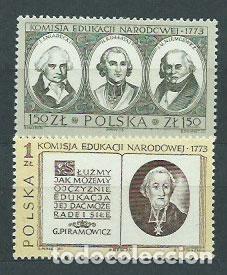 Francobolli: Polonia - Correo 1973 Yvert 2119/20 ** Mnh