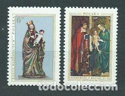 Francobolli: Polonia - Correo 1976 Yvert 2305/6 ** Mnh Navidad