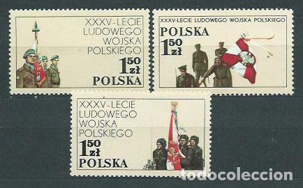 Stamps: Polonia - Correo 1978 Yvert 2402/4 ** Mnh