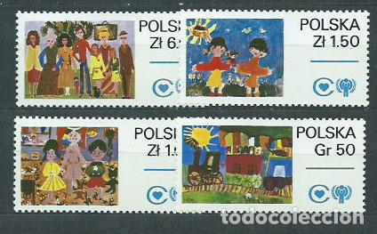 Stamps: Polonia - Correo 1978 Yvert 2427/30 ** Mnh
