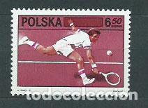 Stamps: Polonia - Correo 1981 Yvert 2572 ** Mnh Deportes. Tenis