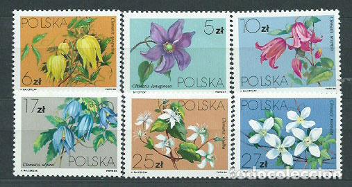 Briefmarken: Polonia - Correo 1984 Yvert 2718/23 ** Mnh Flores