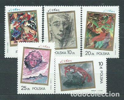 Briefmarken: Polonia - Correo 1985 Yvert 2818/22 ** Mnh